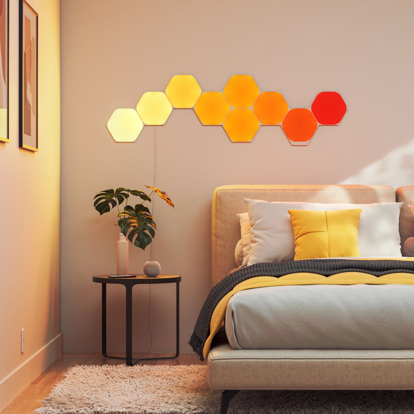 Nanoleaf Shapes Hexagons Starter Kit with 9 Light Panels