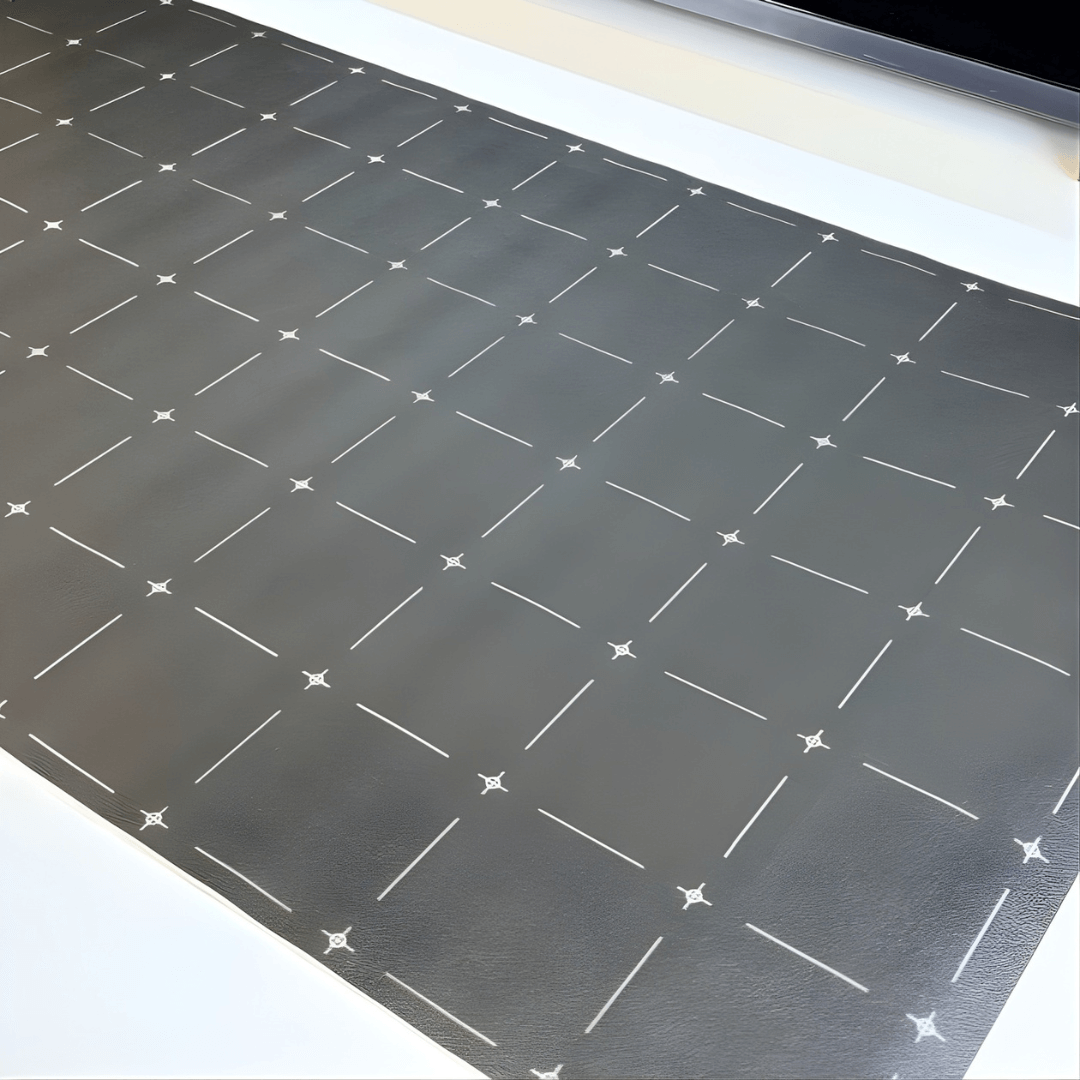 Printed Leather Desk Mat - Starry