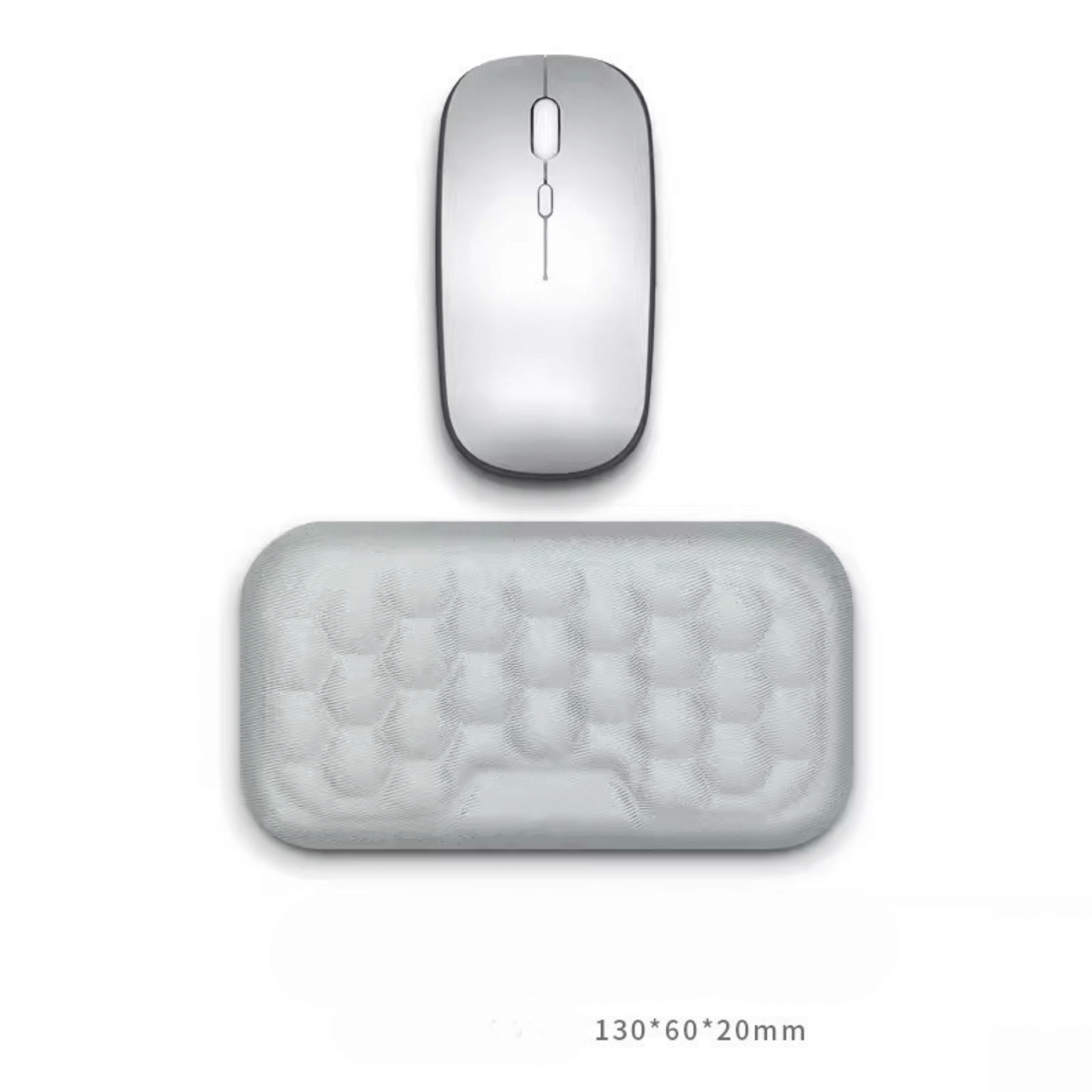 ErgoCloud Keyboard & Mouse Wrist Rest Pads