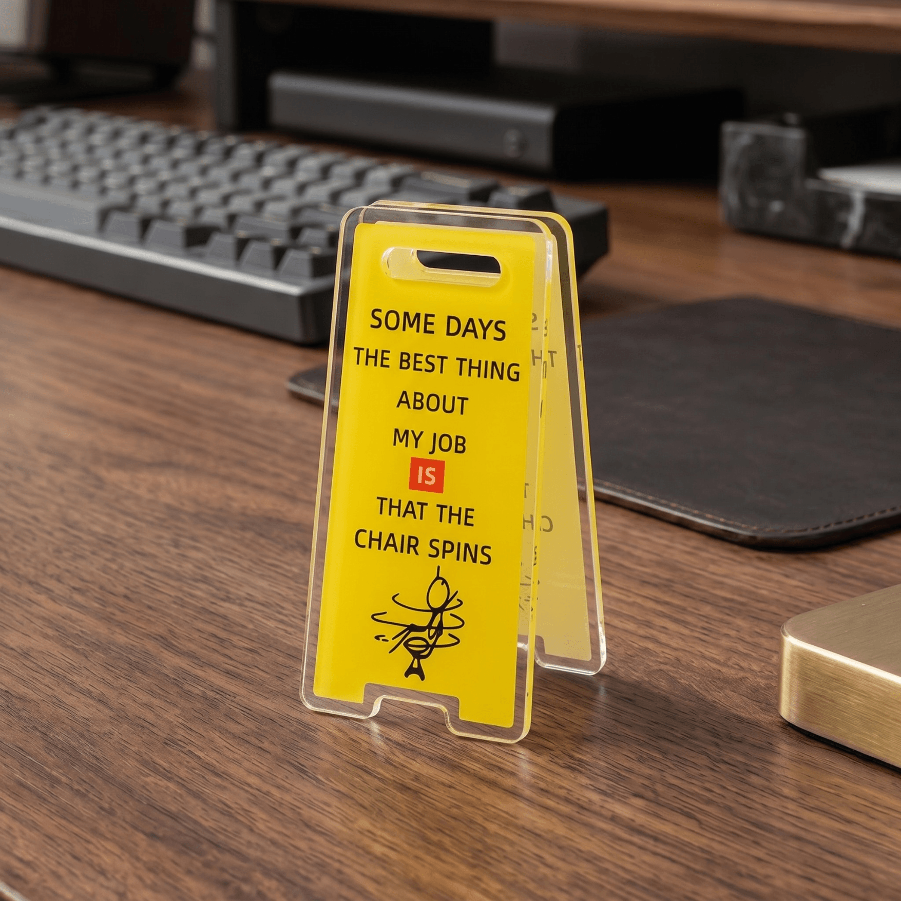 Funny Acrylic Desktop Signs