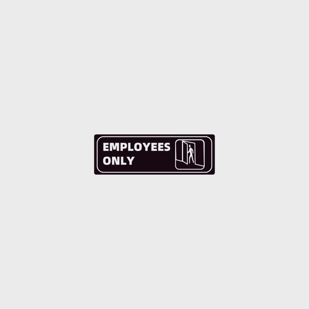 Office Door Sign Sticker