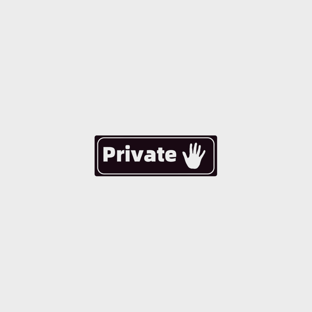 Office Door Sign Sticker
