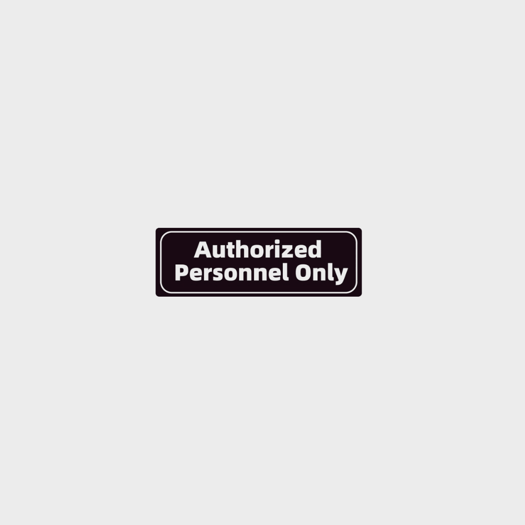 Office Door Sign Sticker