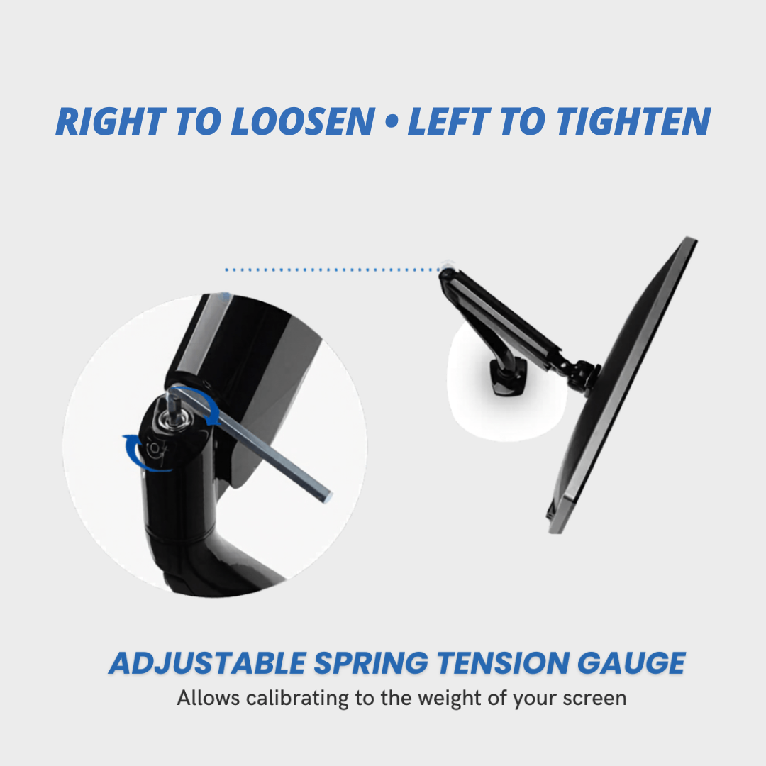 FlexiSpot F7 - Single Monitor Arm for 10 to 27 Inch Screens
