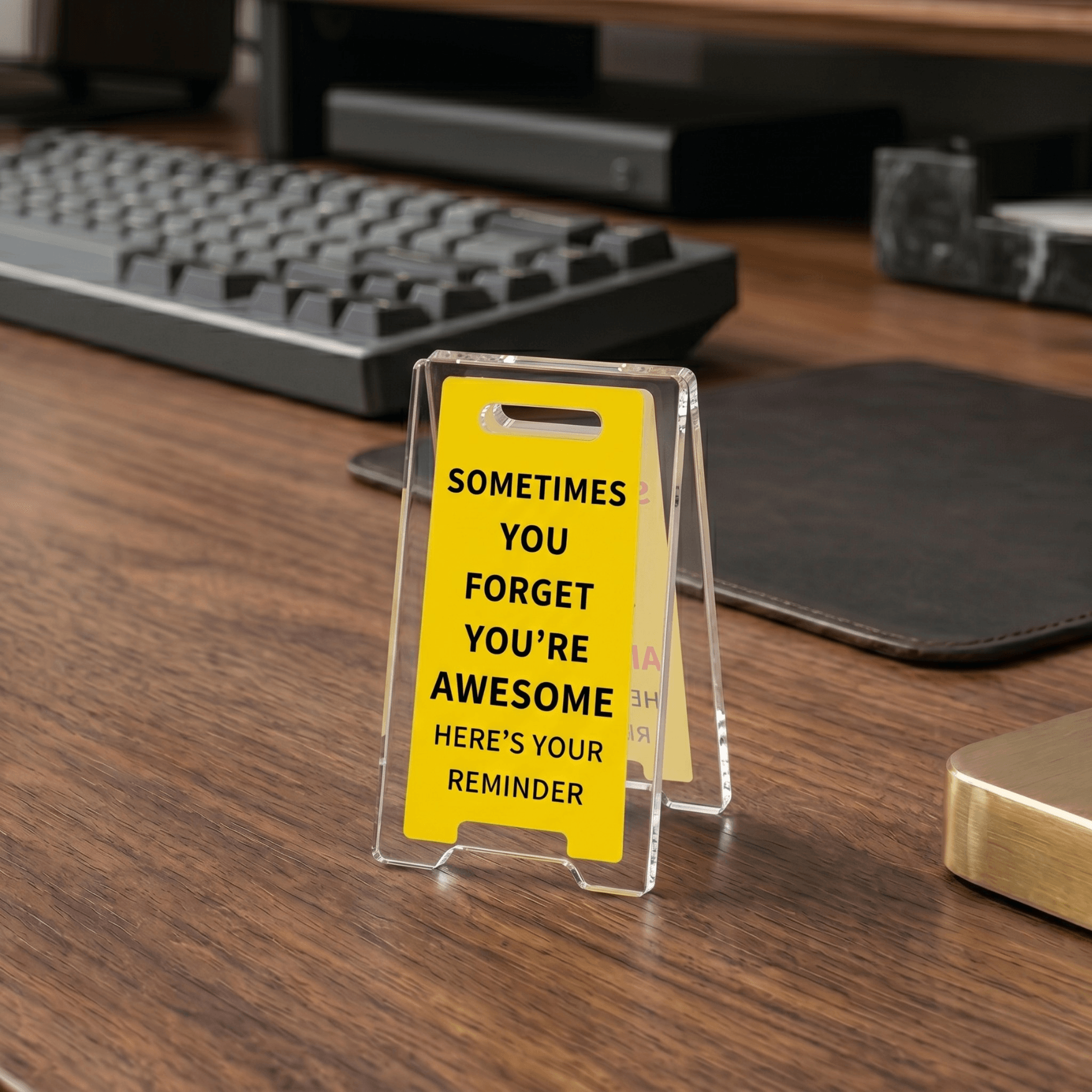 Funny Acrylic Desktop Signs