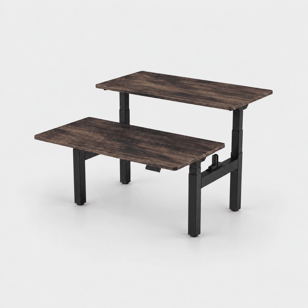 #Top Color_Rustic Walnut Frame Color_Black