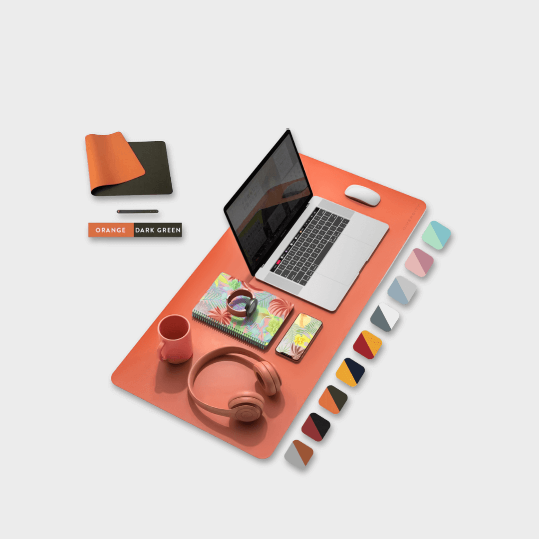 #color_ORANGE + DARK GREEN