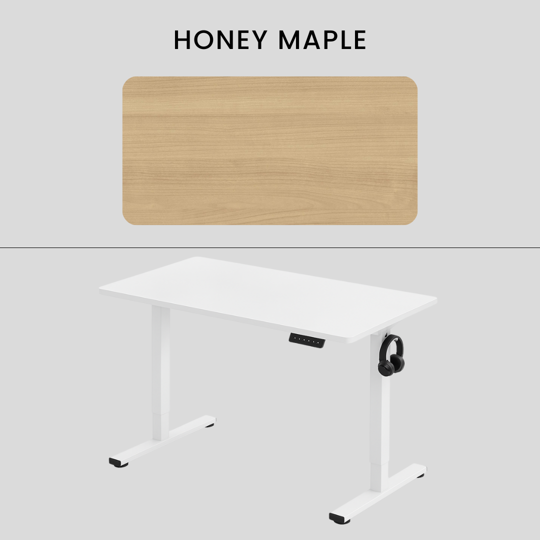 FlexiSpot EN1 - Standing Desk With White Frame