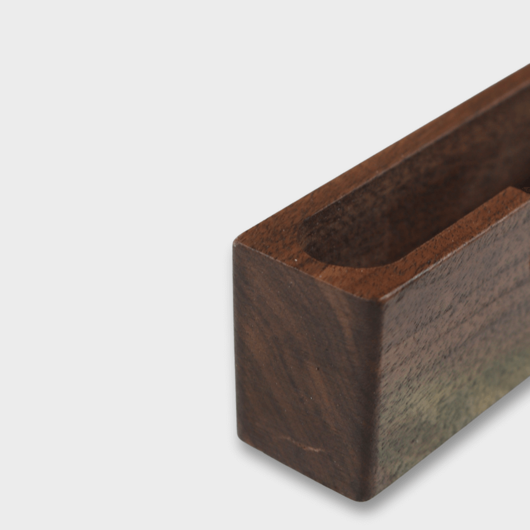Minimalist Wooden Business Card Holder