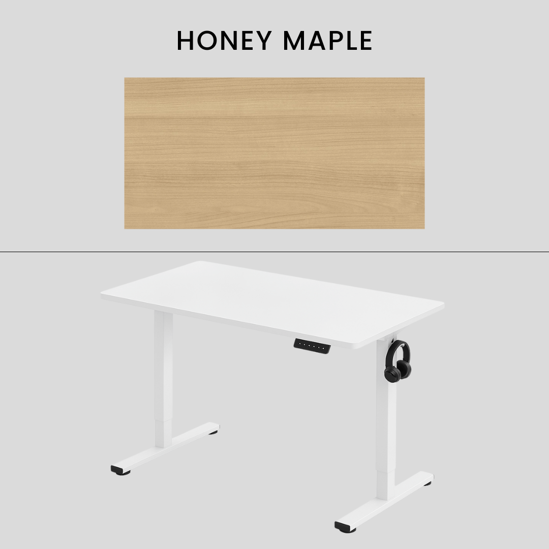 FlexiSpot EN1 - Standing Desk With White Frame