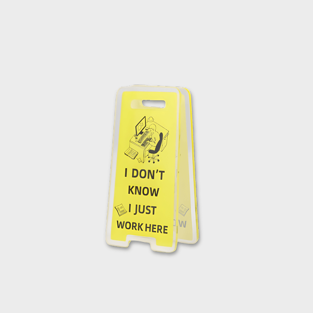 Funny Acrylic Desktop Signs