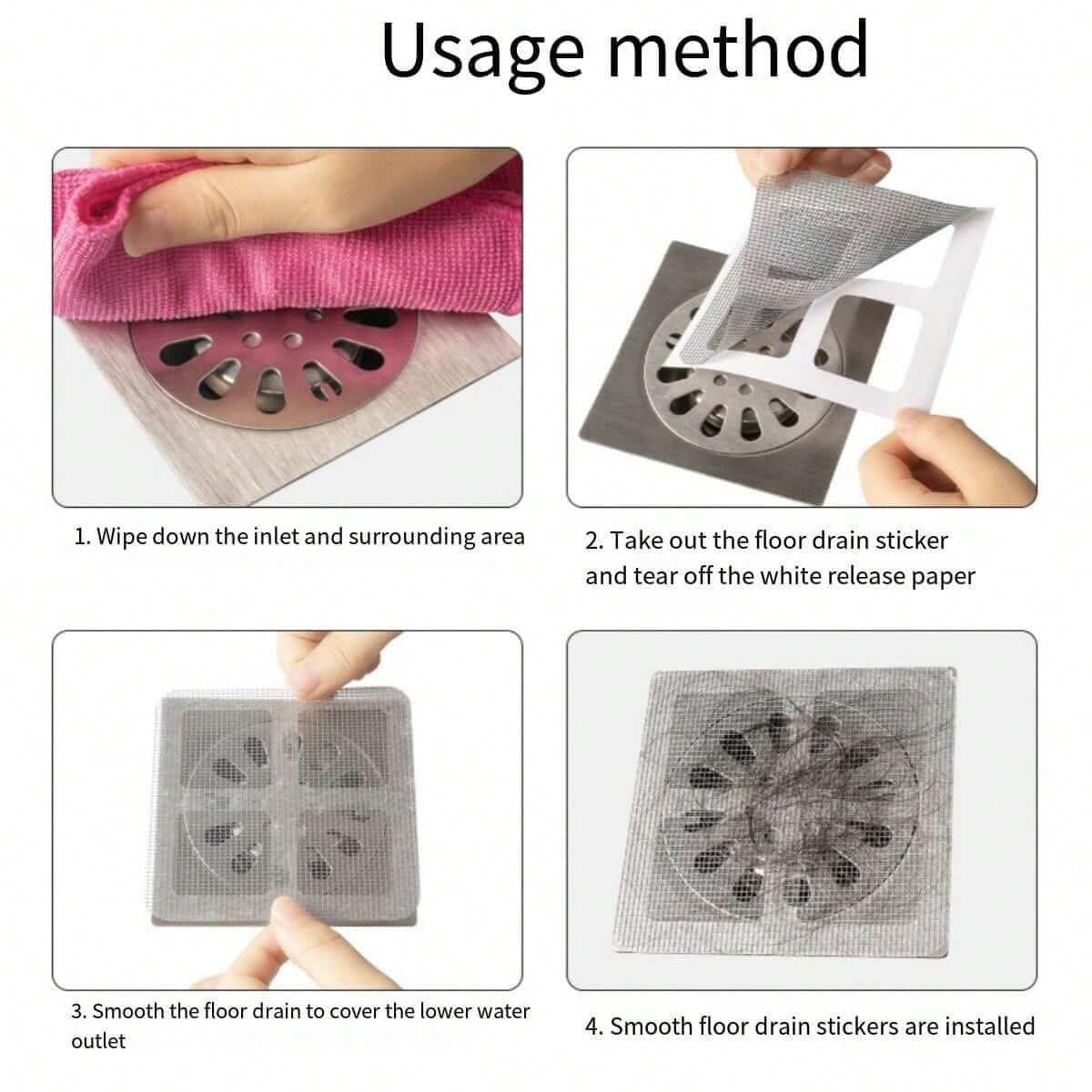 Disposable Floor Drain Stickers-DIVERSITY