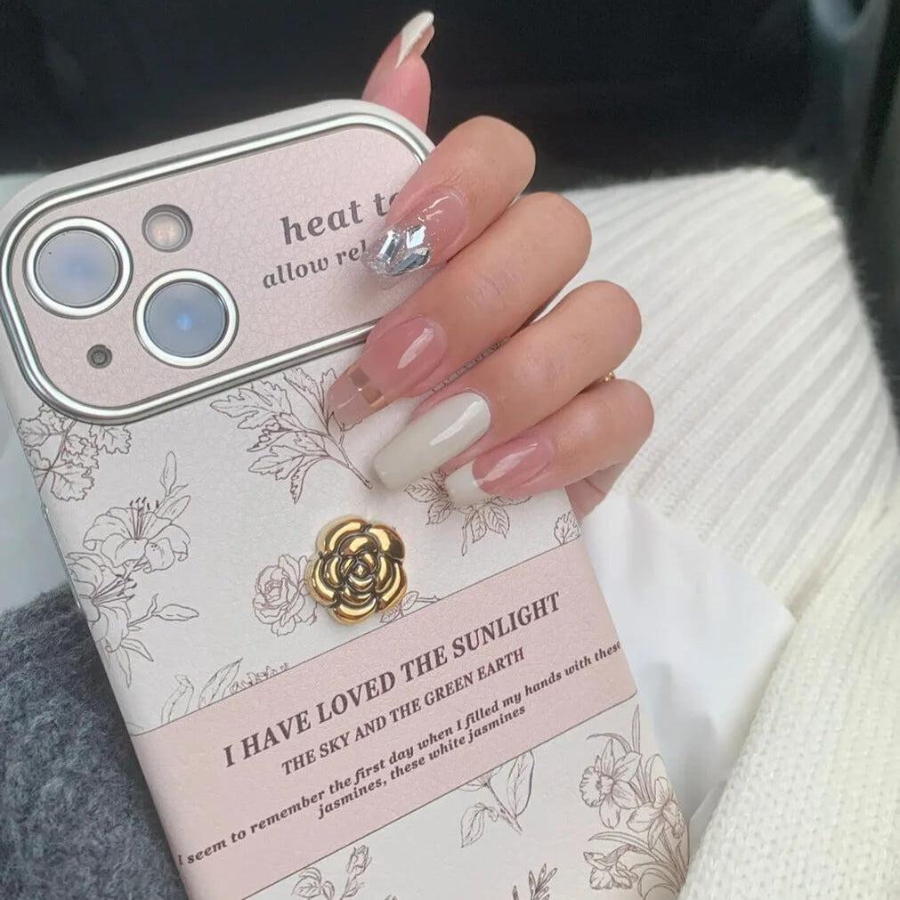 Timeless Floral iPhone Case with Scarf Strap-DIVERSITY