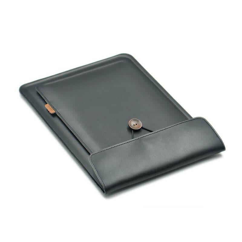 Modern Faux Leather Laptop Sleeve-DIVERSITY