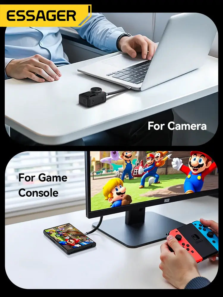 Essager 240W USB 4 Data Cable (Type C to C)