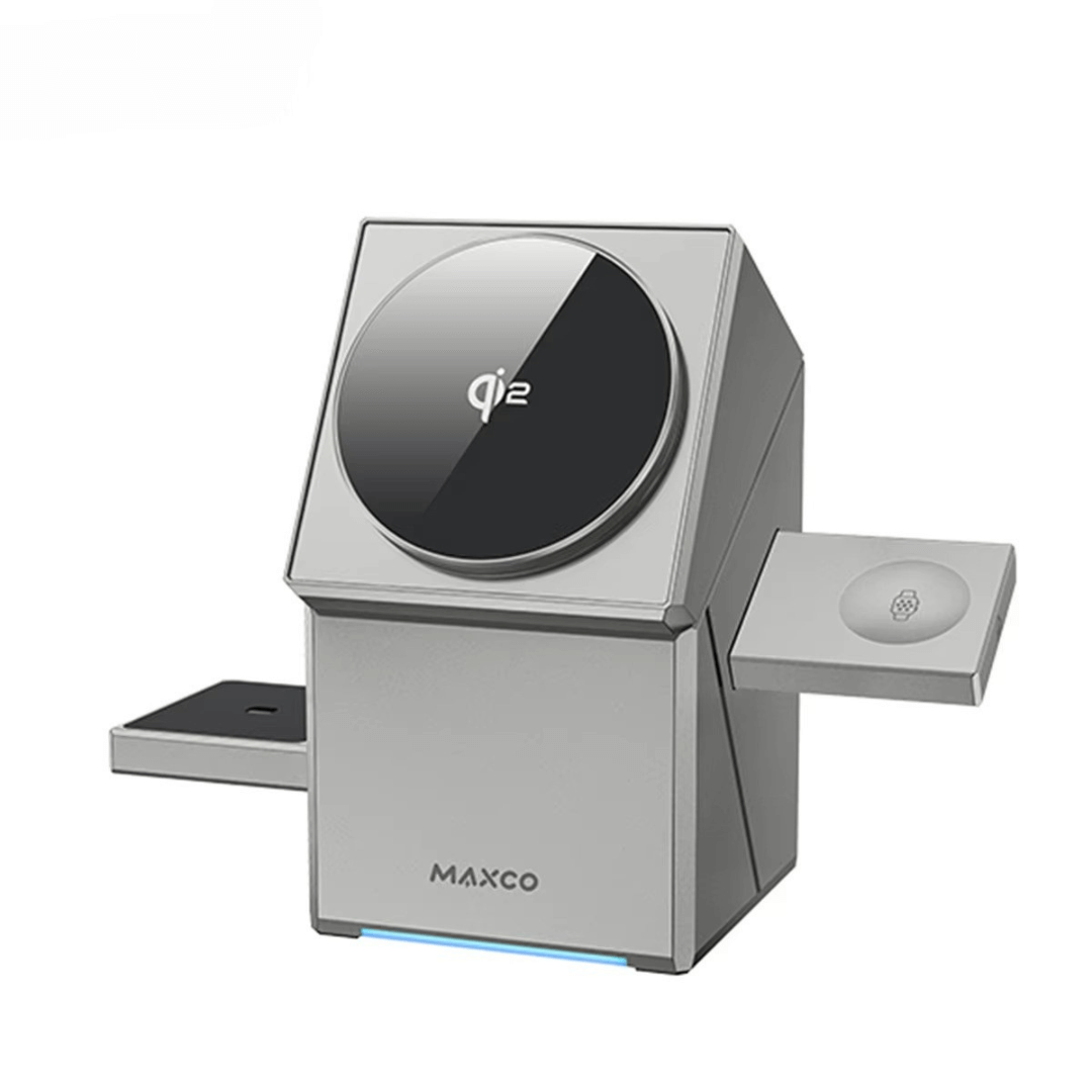 MAXCO 3 in 1 Rotating Wireless Charger - MW11