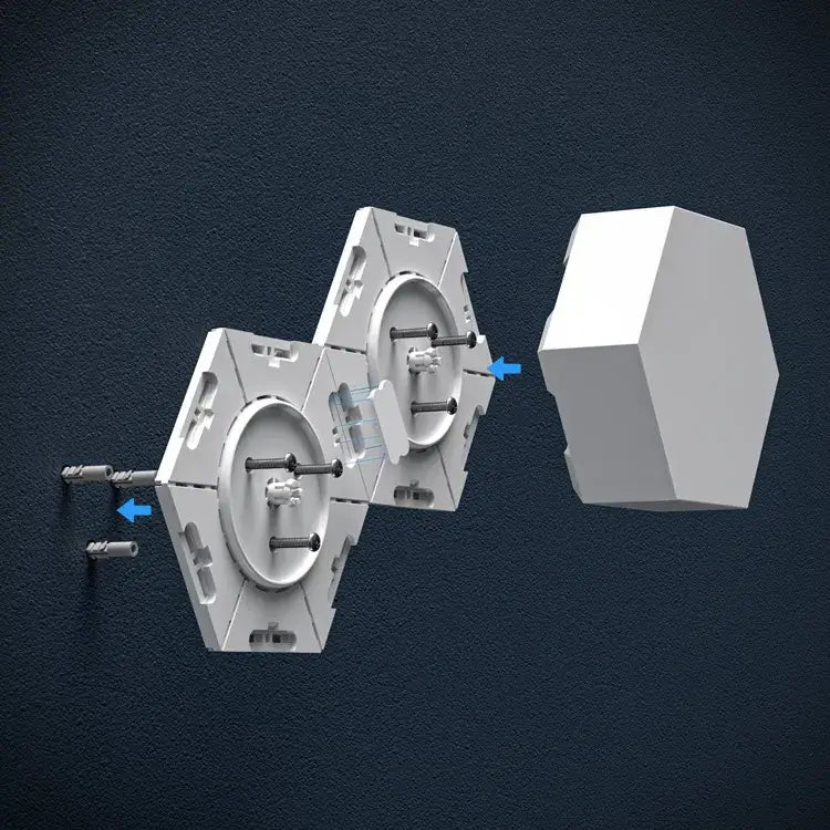 COLOLIGHT Hexagon 10 PCS Wall Mounted Kit