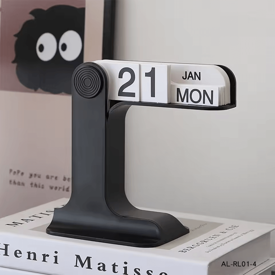 Modern Perpetual Flip Calendar