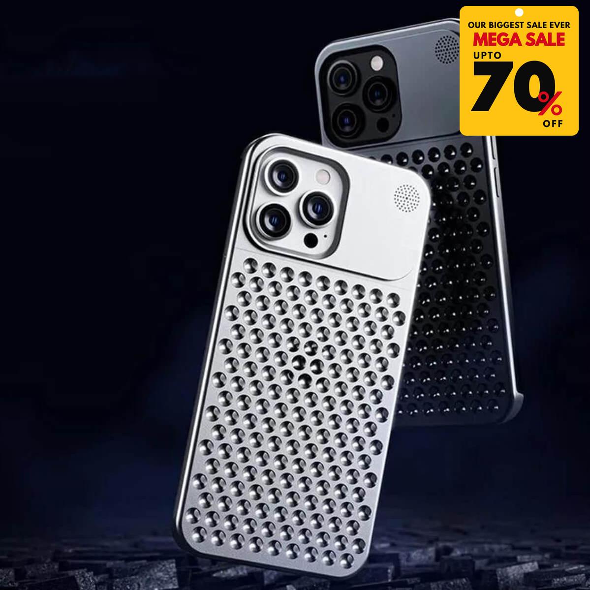 ALPHA Hybrid Metal Mesh iPhone Case-DIVERSITY