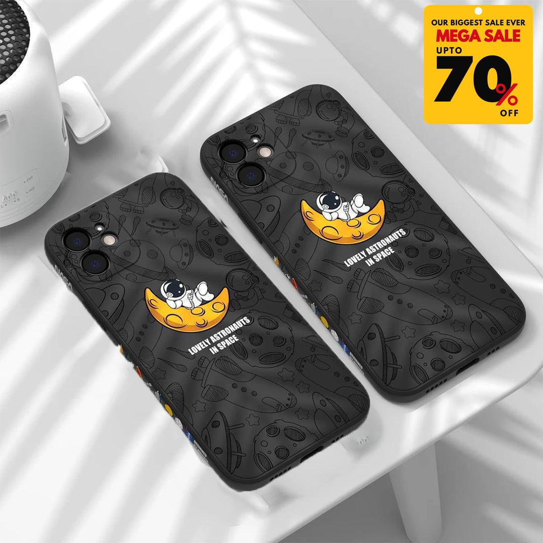 Astronaut Silicone iPhone Case-DIVERSITY