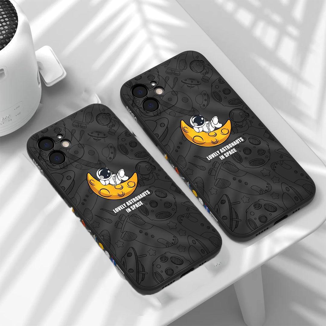 Astronaut Silicone iPhone Case-DIVERSITY