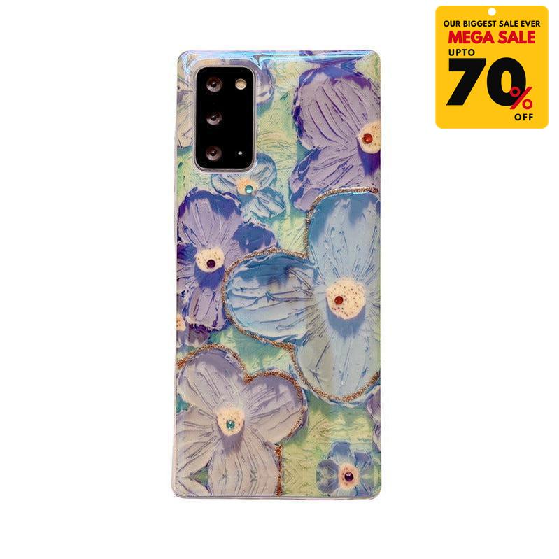 Floral Design Silicone Phone Case-DIVERSITY