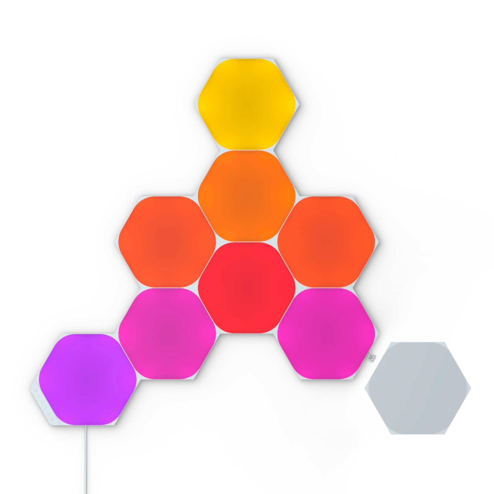 Nanoleaf Shapes Hexagons Starter Kit with 9 Light Panels