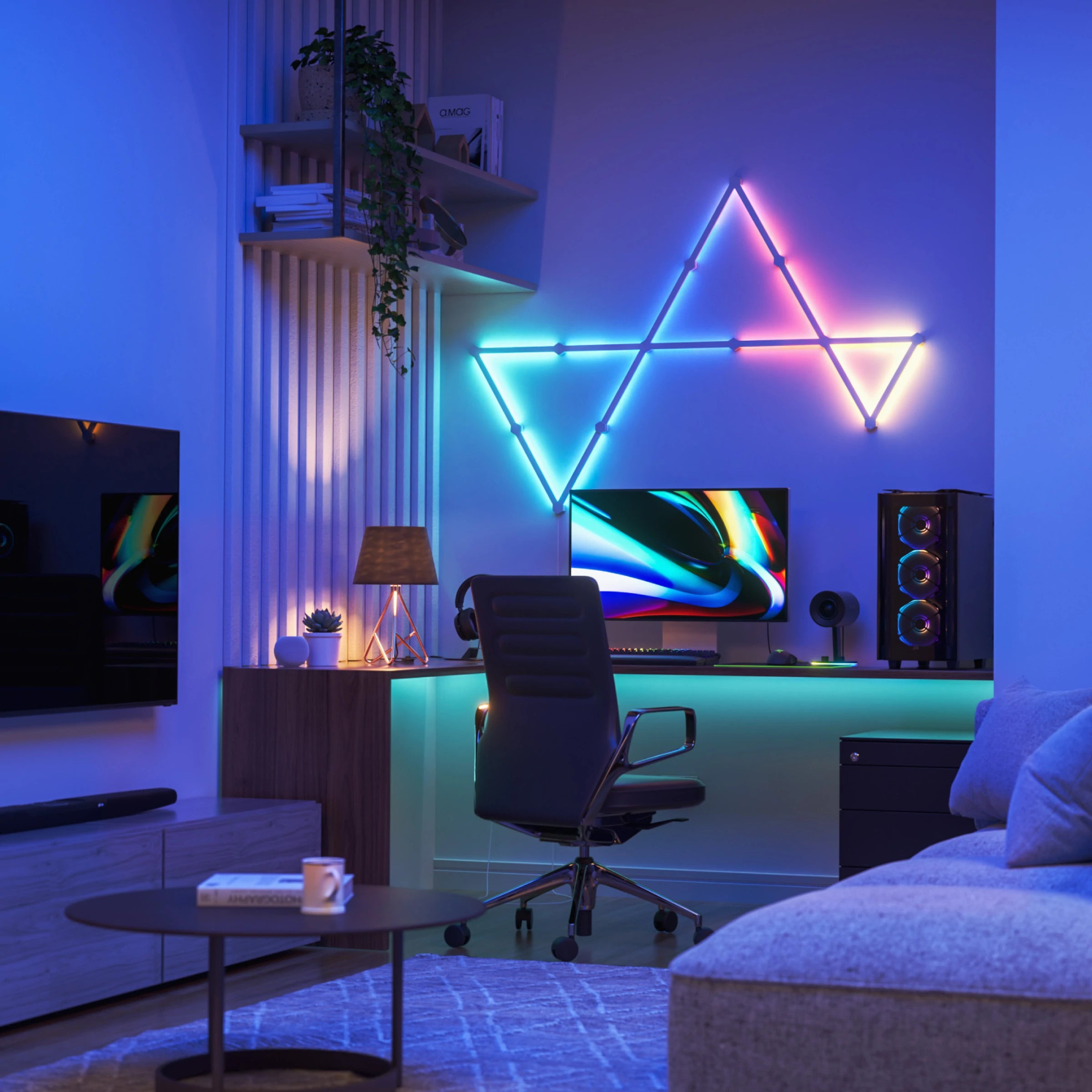 Nanoleaf Lines LED Light Bars – 15 Pack Smarter Kit