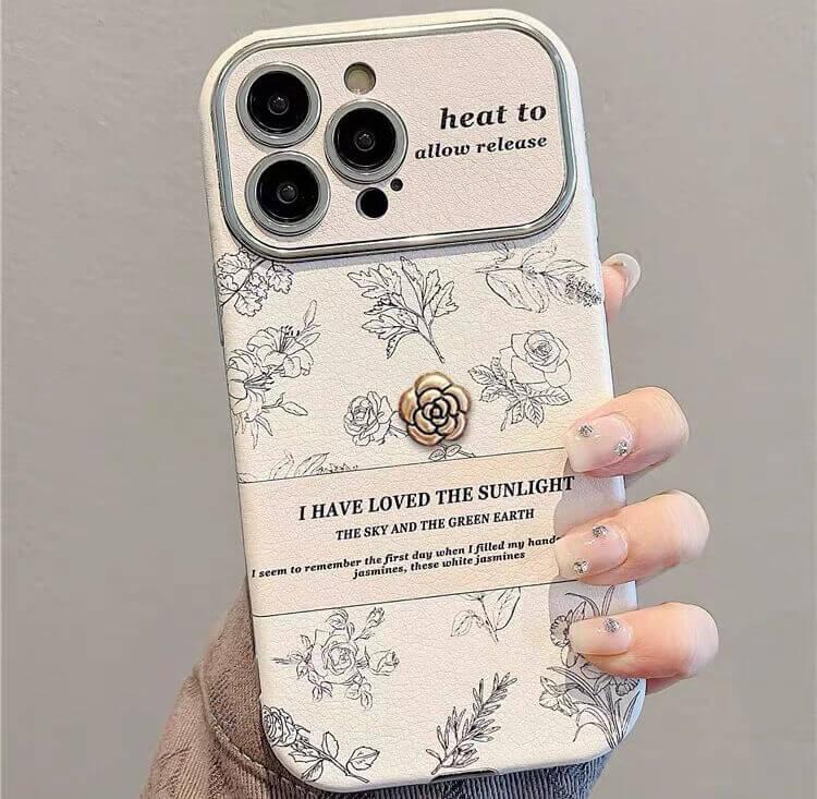 Timeless Floral iPhone Case with Scarf Strap-DIVERSITY