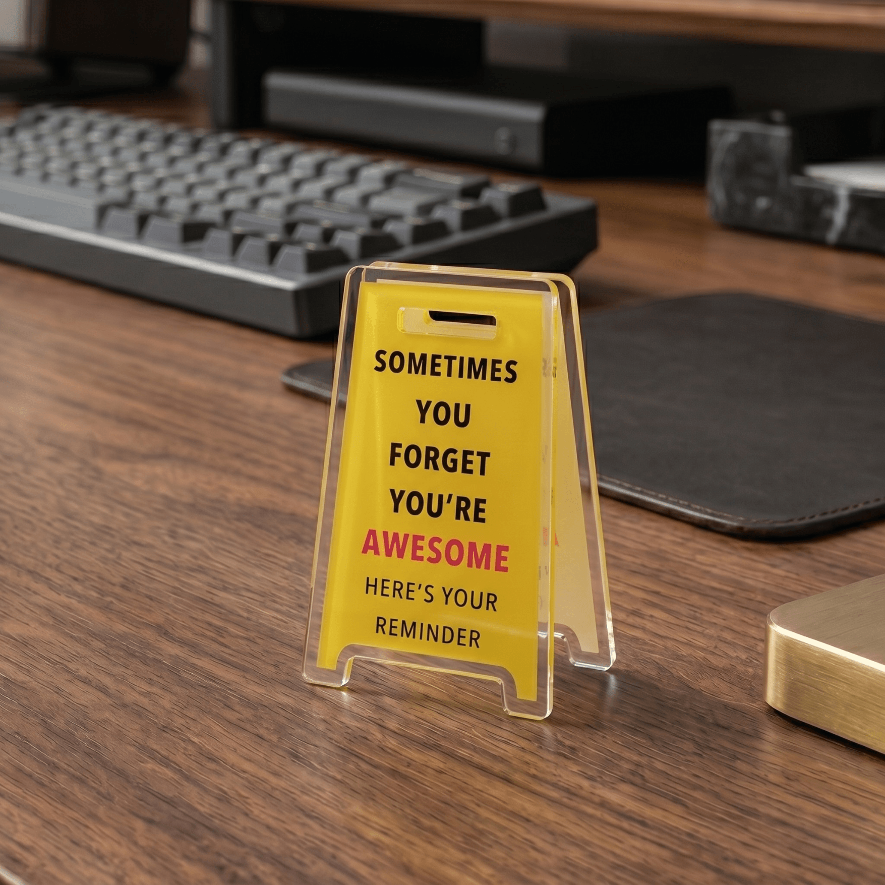 Funny Acrylic Desktop Signs