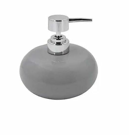 Round Ceramic Soap Dispenser
