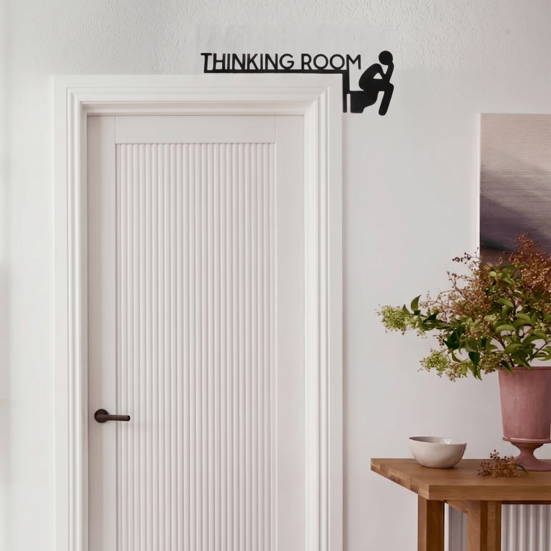 Wooden Door Topper Sign