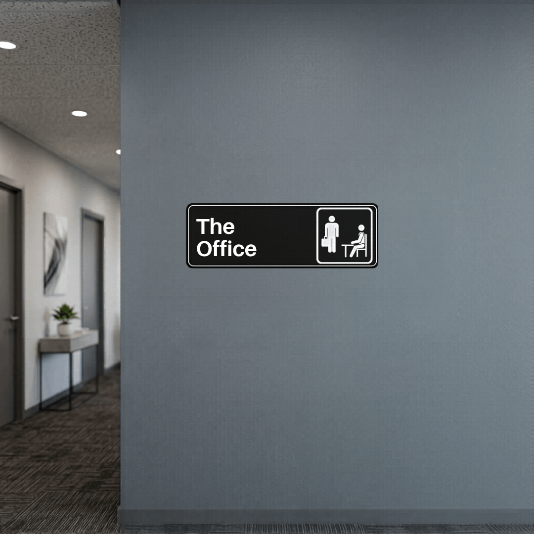 Office Wall Sign