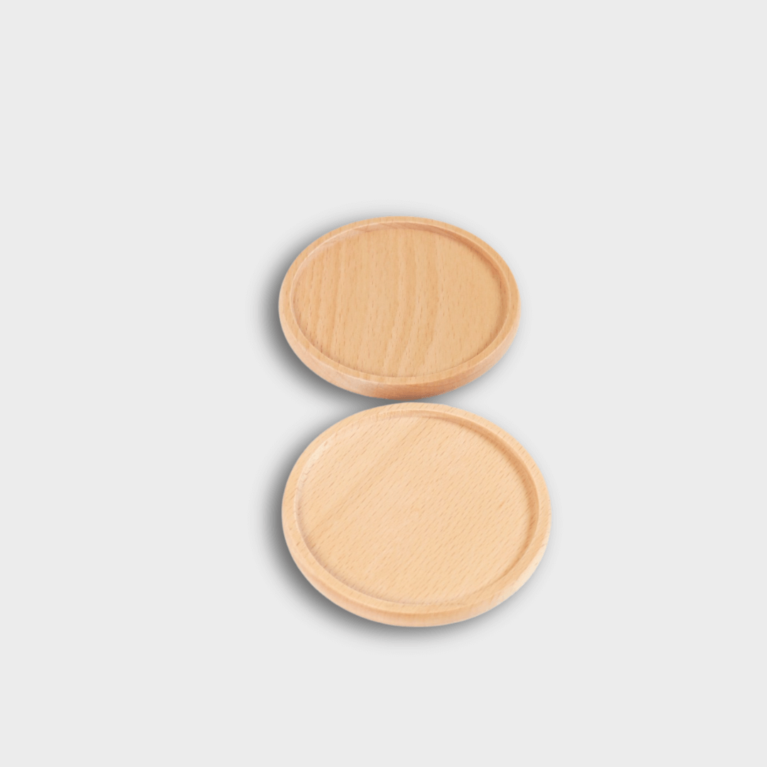 #Color_Beech #Type_Round - 2 PCS