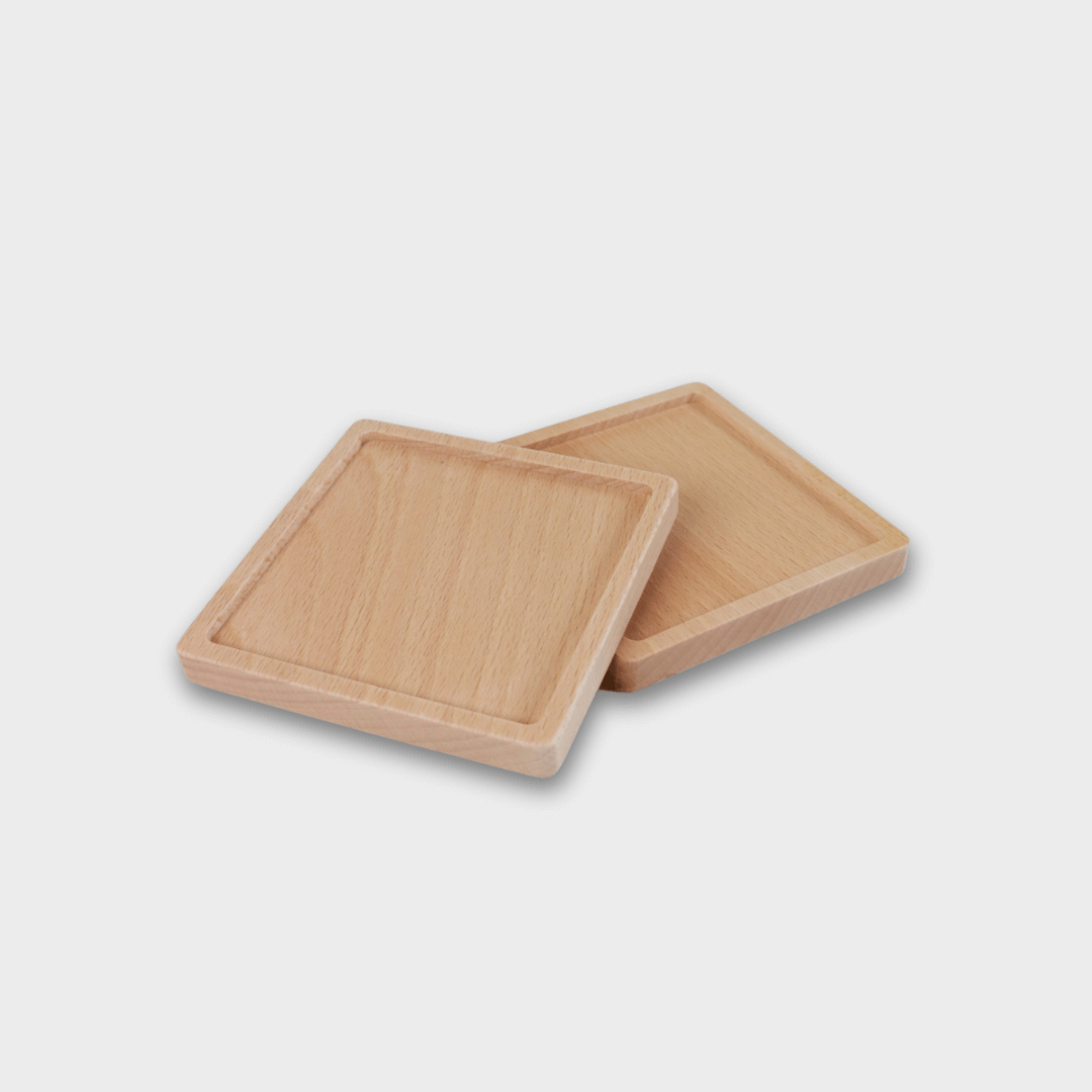#color_beech #type_Square - 2 PCS