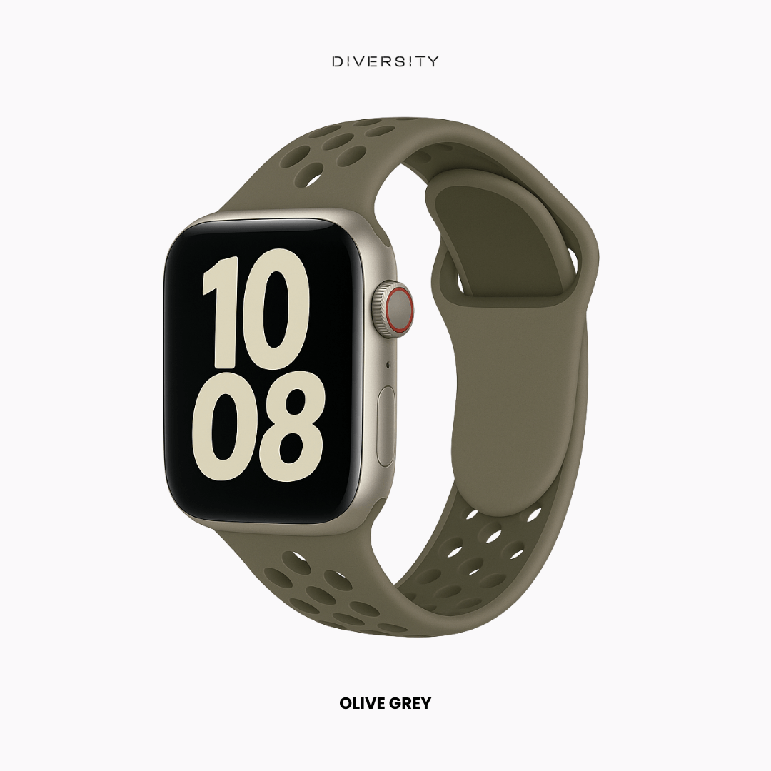 AirLoop Band For Apple Watch - Olive Grey