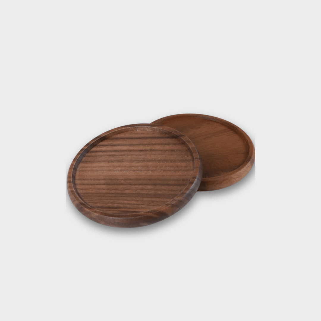 #color_walnut #type_Round - 2 PCS