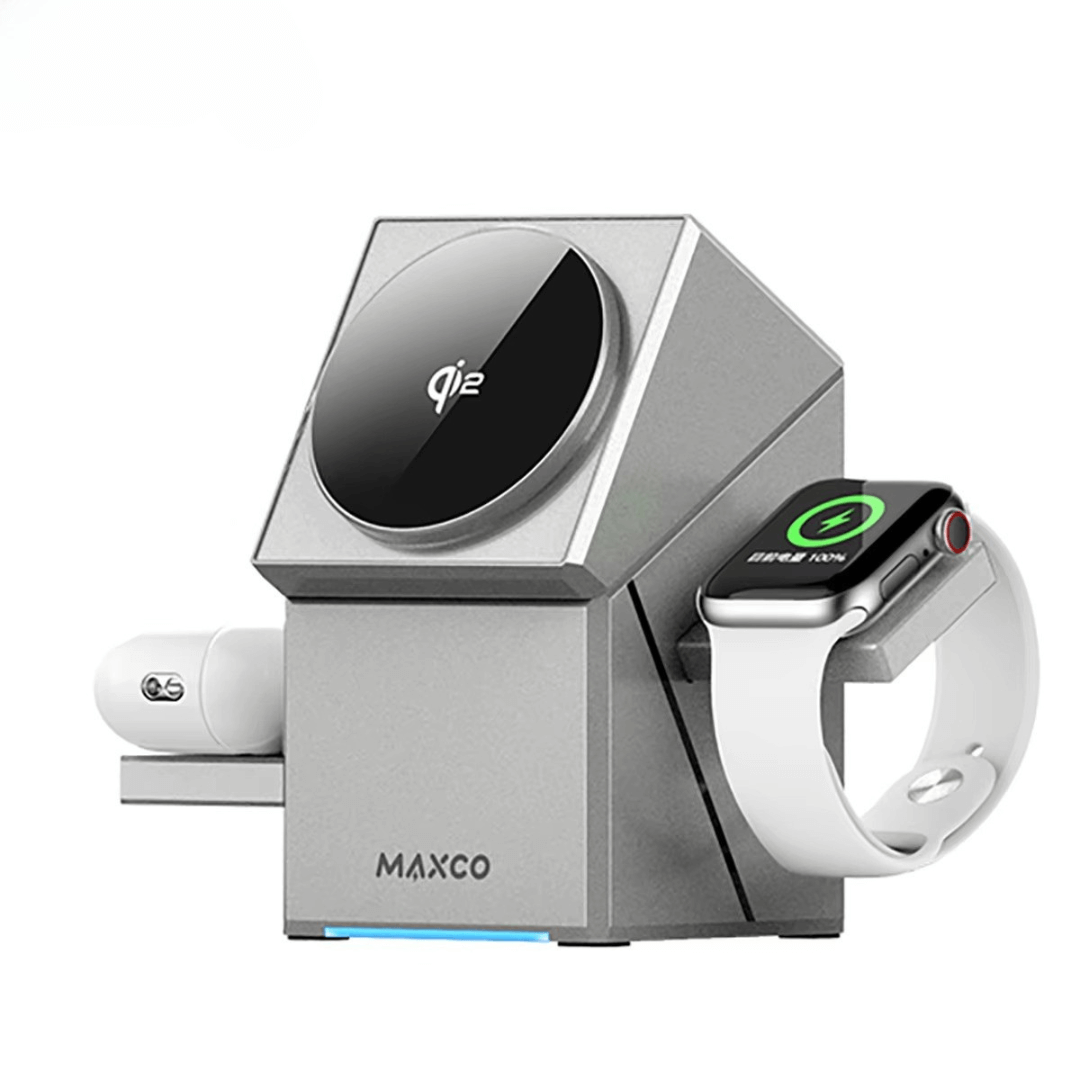 MAXCO 3 in 1 Rotating Wireless Charger - MW11