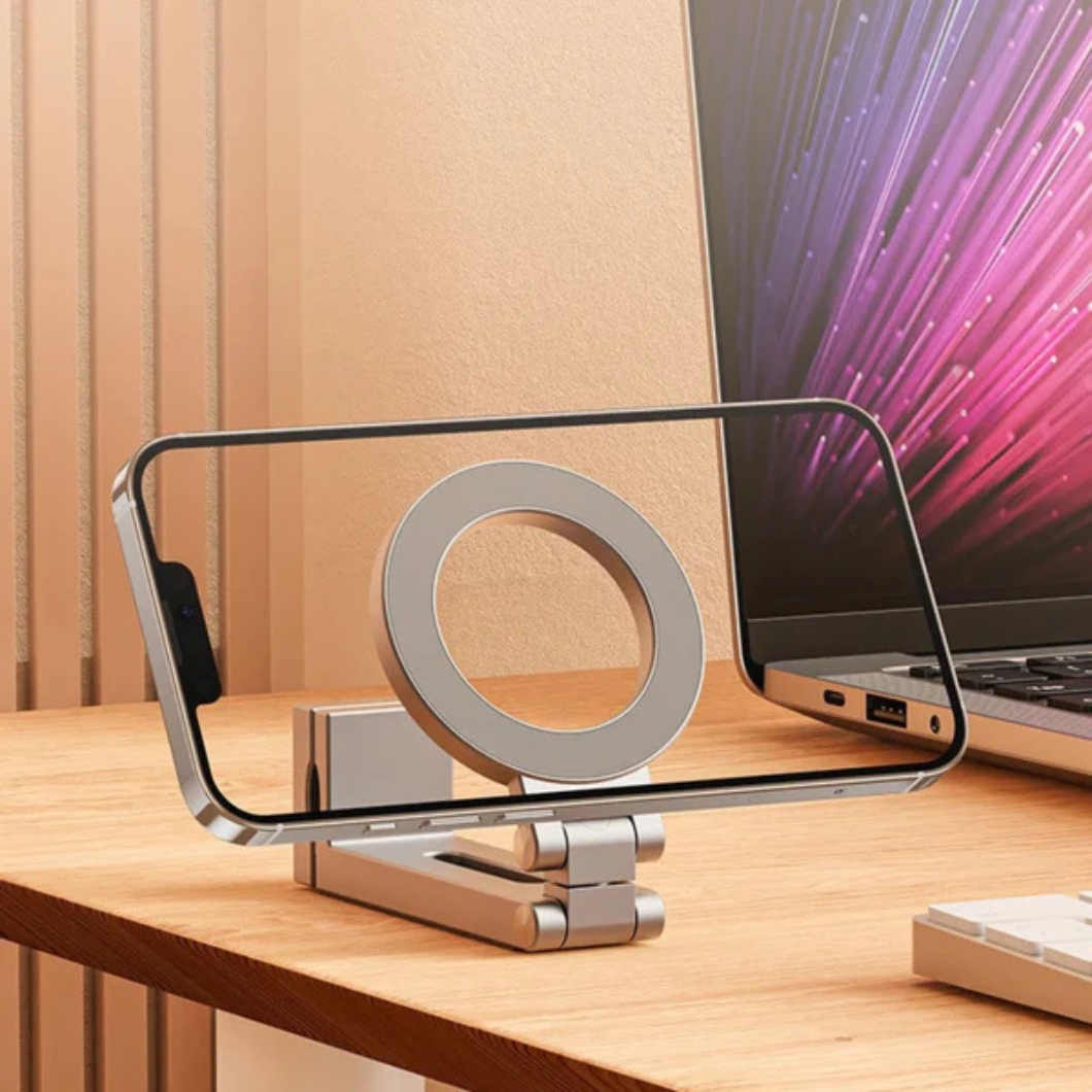 Boneruy Foldable Magnetic Tripod Phone Stand