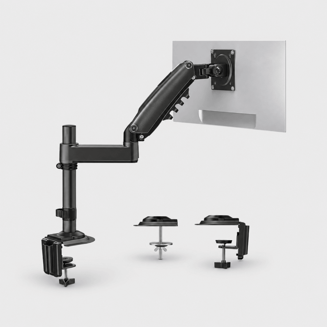 HUANUO Elevation Single Monitor Arm for 13 to 32 Inch Screens
