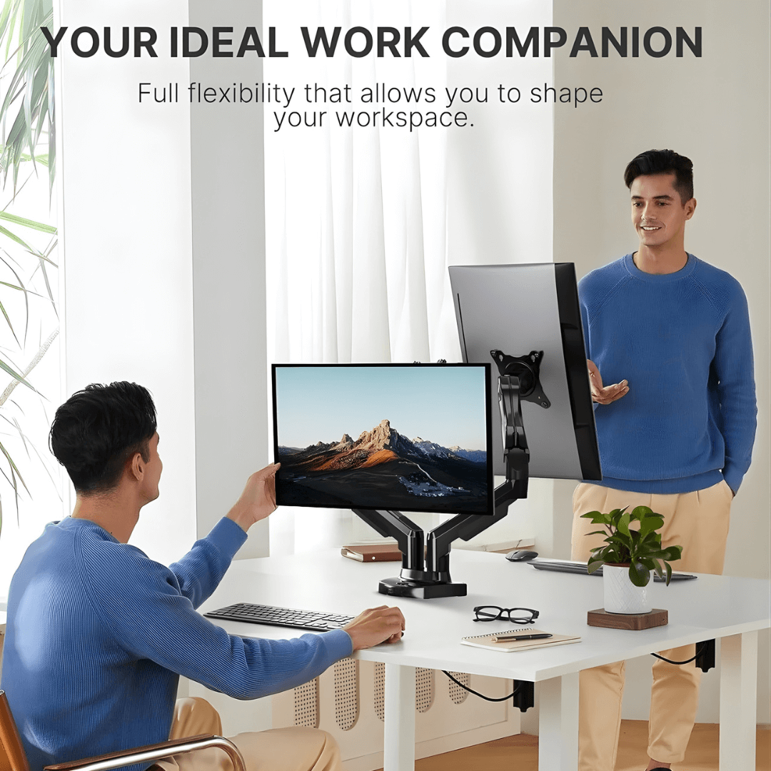 HUANUO Dual Monitor Arm Stand