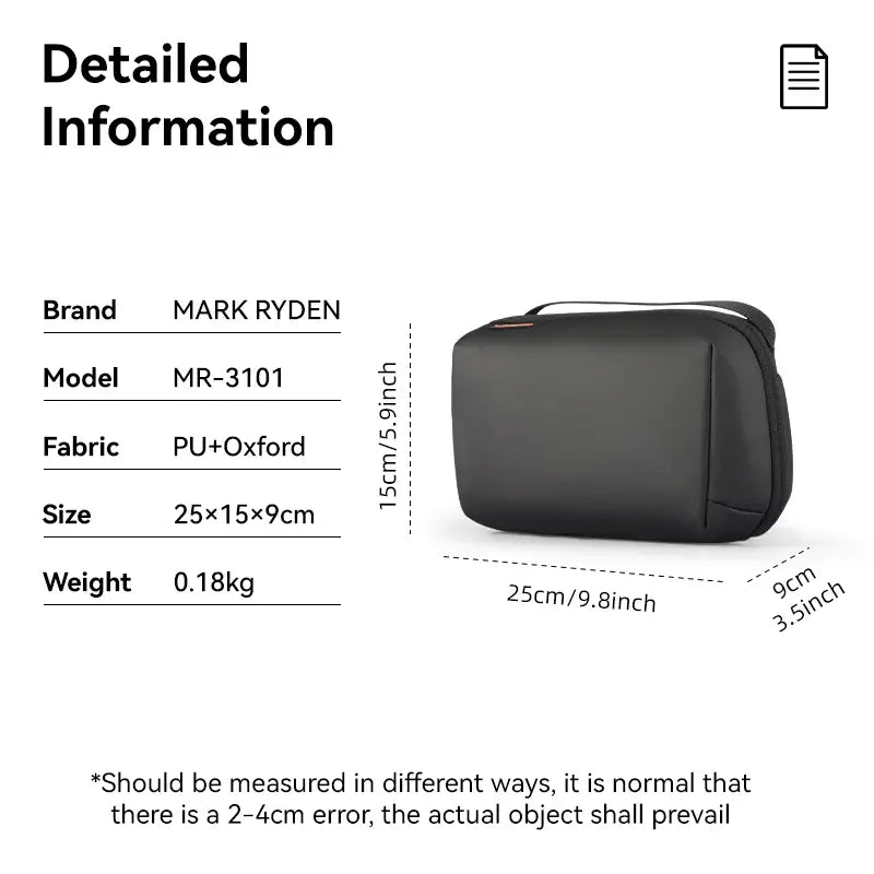MARK RYDEN - SwitchStorage Multi I Functional Storage Bag - Black