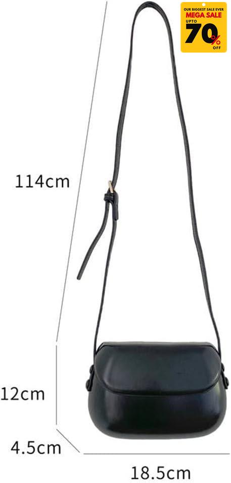 Minor Fault Leather Saddle Bag-DIVERSITY