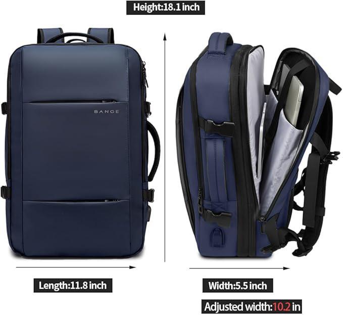 BANGE Digital Nomad Travel Backpack - Blue-DIVERSITY