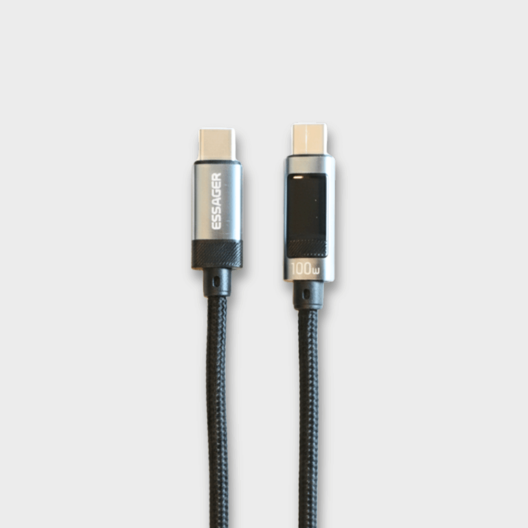 Essager LED 100W Fast Charging Cable (Type C to C)