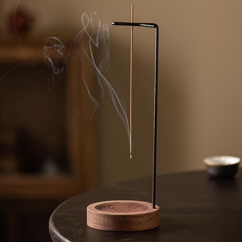 Wooden Incense Burner Holder