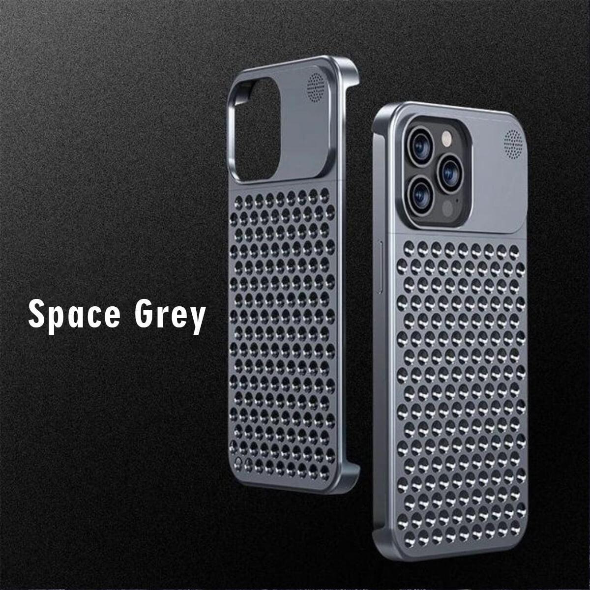 ALPHA Hybrid Metal Mesh iPhone Case-DIVERSITY