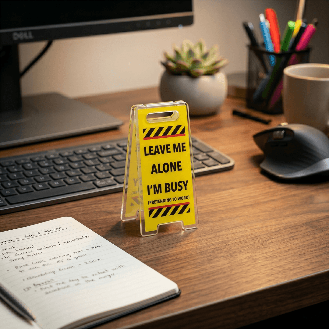 Funny Acrylic Desktop Signs