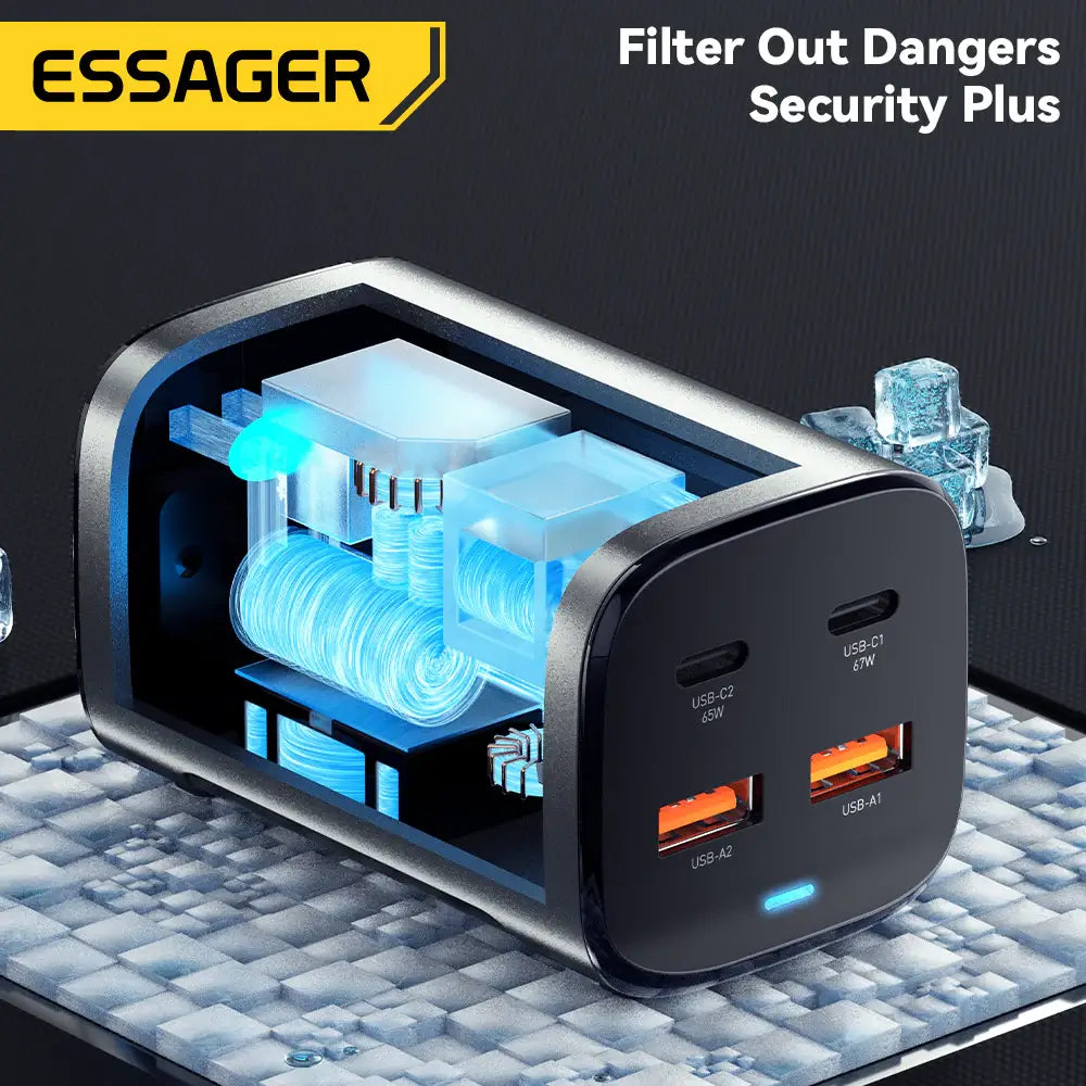 Essager 100W GaN Desktop Charger (2A & 2C)