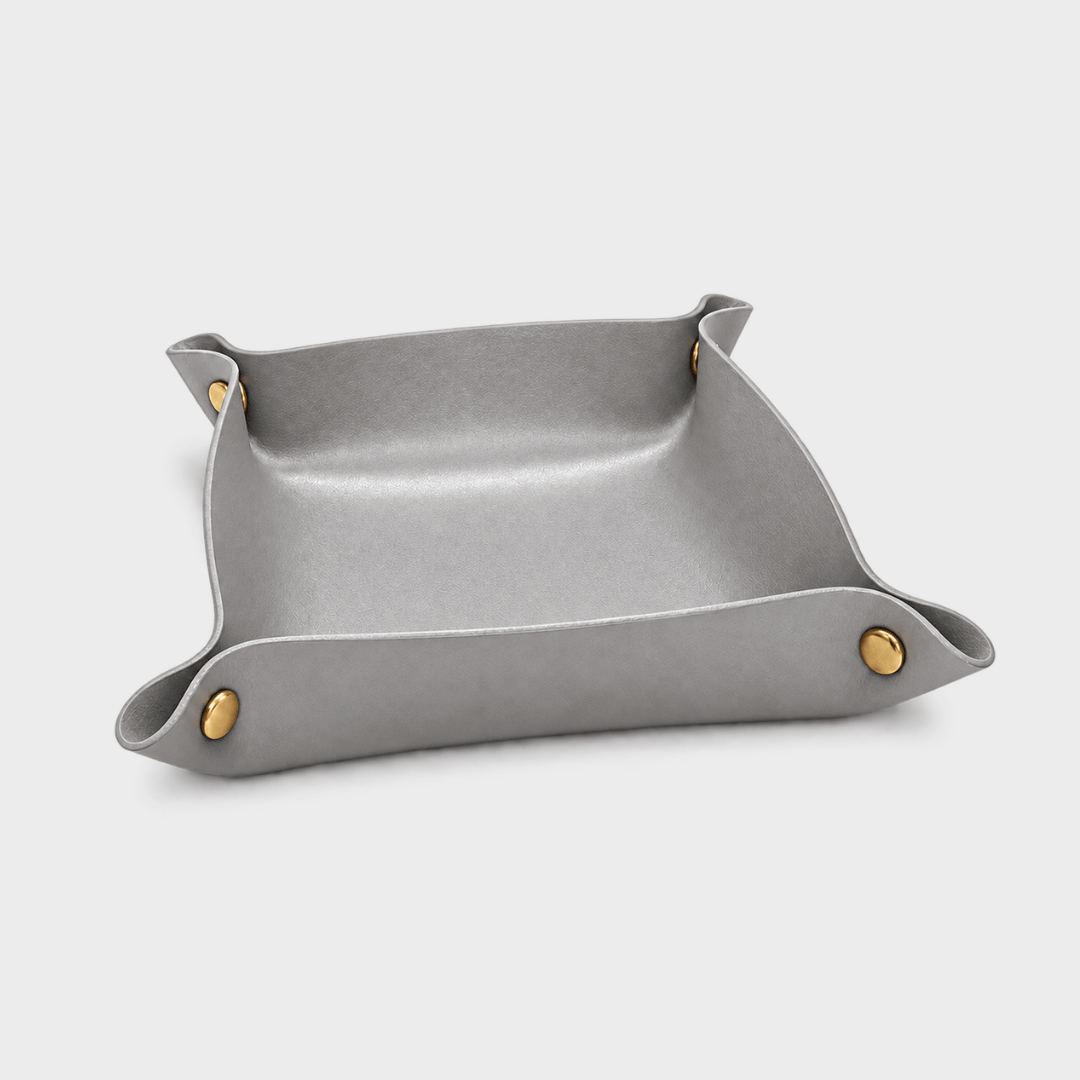 Nordic PU Leather Storage Tray